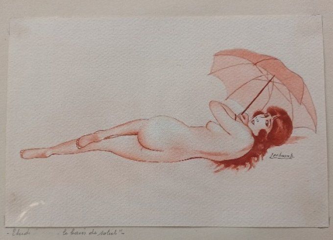 TAE14. Le bain de soleil