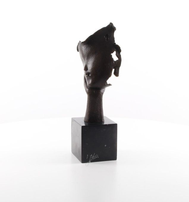 BD26. Bronze sur marbre "Le Penseur "