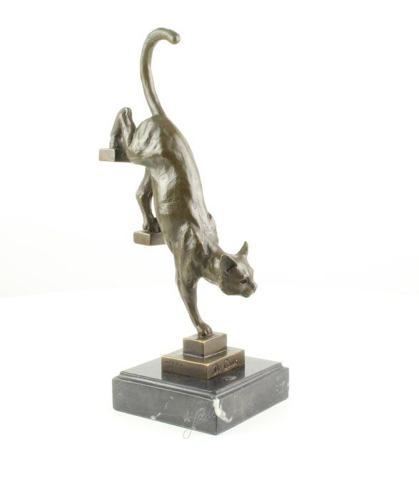 BA03.Chat qui descend les marches