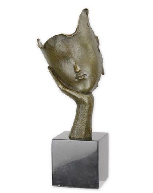 BD26. Bronze sur marbre "Le Penseur "