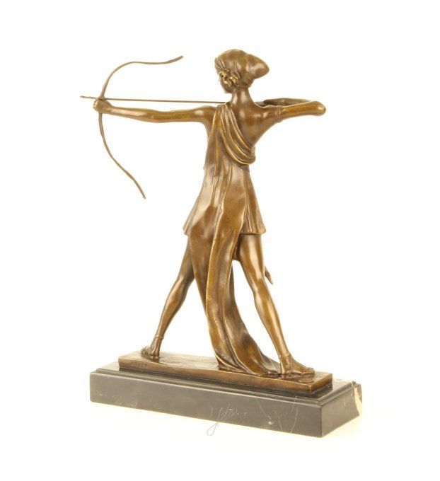 BD01.Bronze sur marbre de Diane