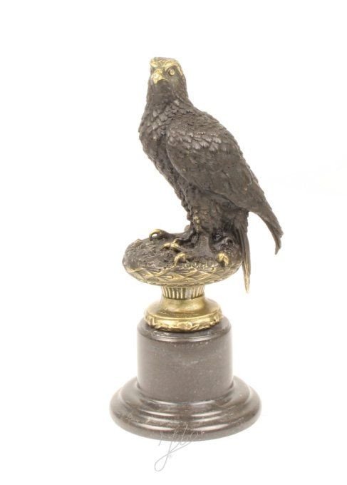 BA20.Bronze sur marbre d'un Aigle
