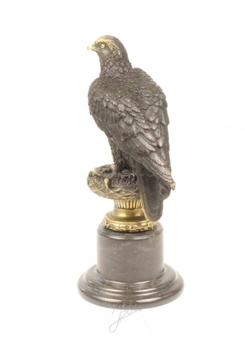 BA20.Bronze sur marbre d'un Aigle