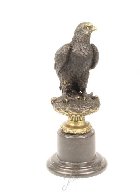 BA20.Bronze sur marbre d'un Aigle