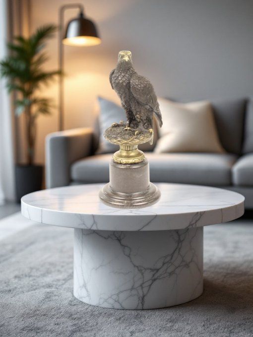 BA20.Bronze sur marbre d'un Aigle