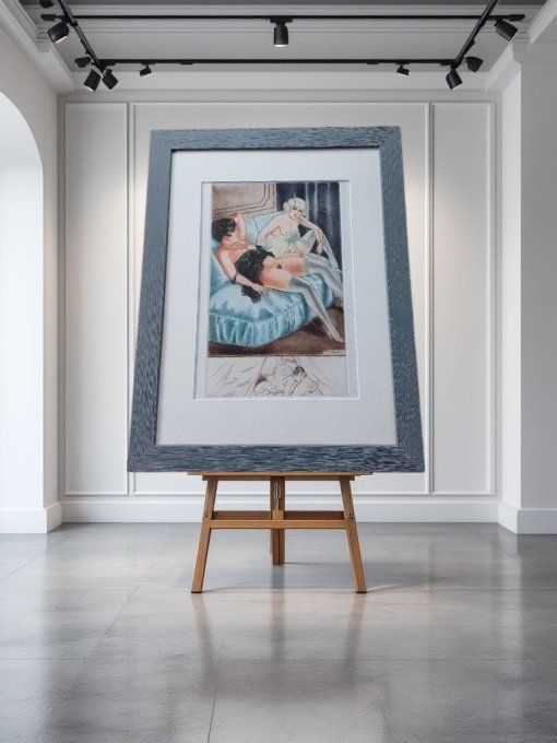 TAE07. Filles de maison close par COURBOULEIX