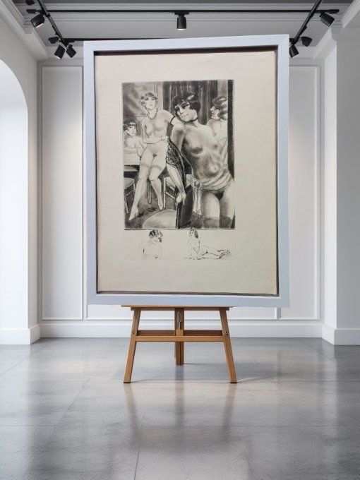 TAE09. Maison close par COURBOULEIX Léon