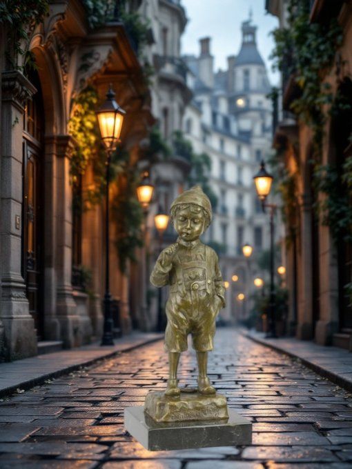 BD22. Poulbot qui fume