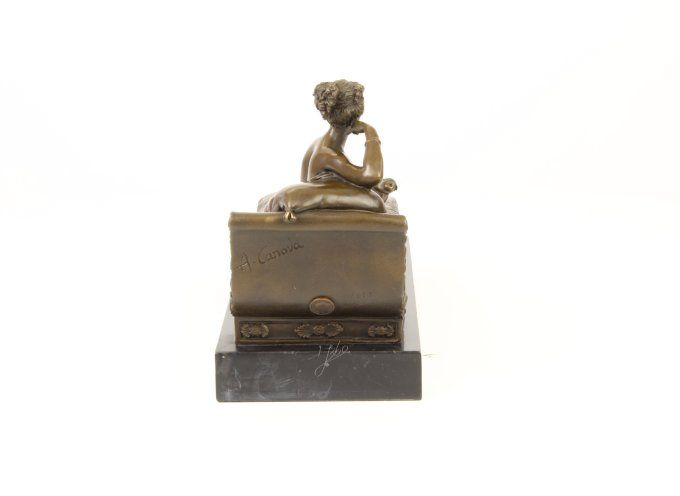 BD.42 Bronze sur marbre Pauline Bonaparte