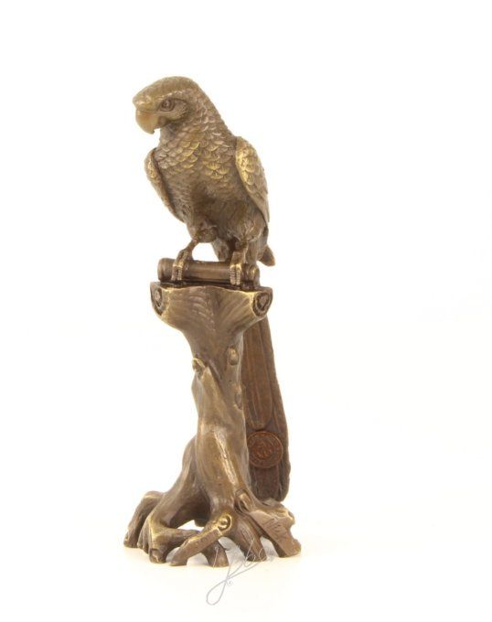 BA31.Bronze d'un perroquet "ARA"
