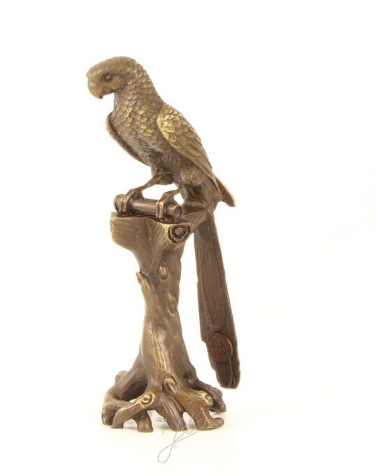 BA31.Bronze d'un perroquet "ARA"