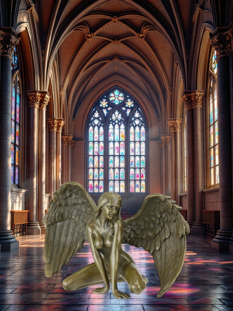 BD30. Ange en bronze BD30. Ange en bronze