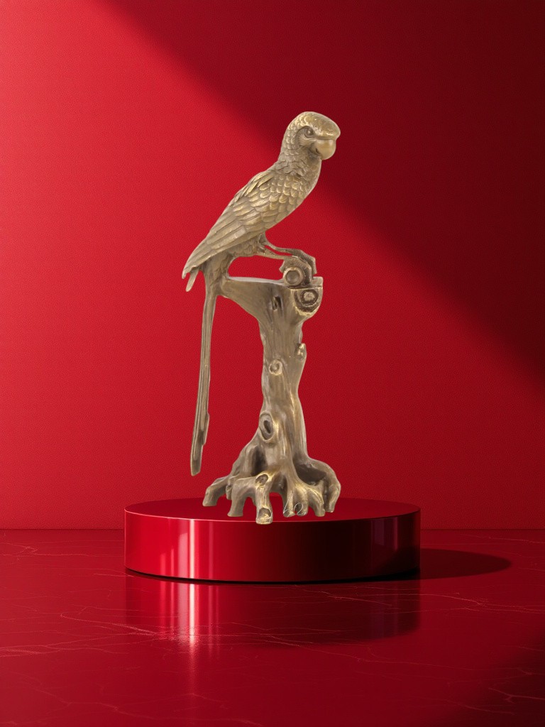 BA31.Bronze d'un perroquet "ARA"