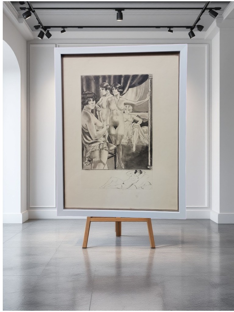 TAE16. Gravure de Courbouleix TAE16. Gravure de Courbouleix